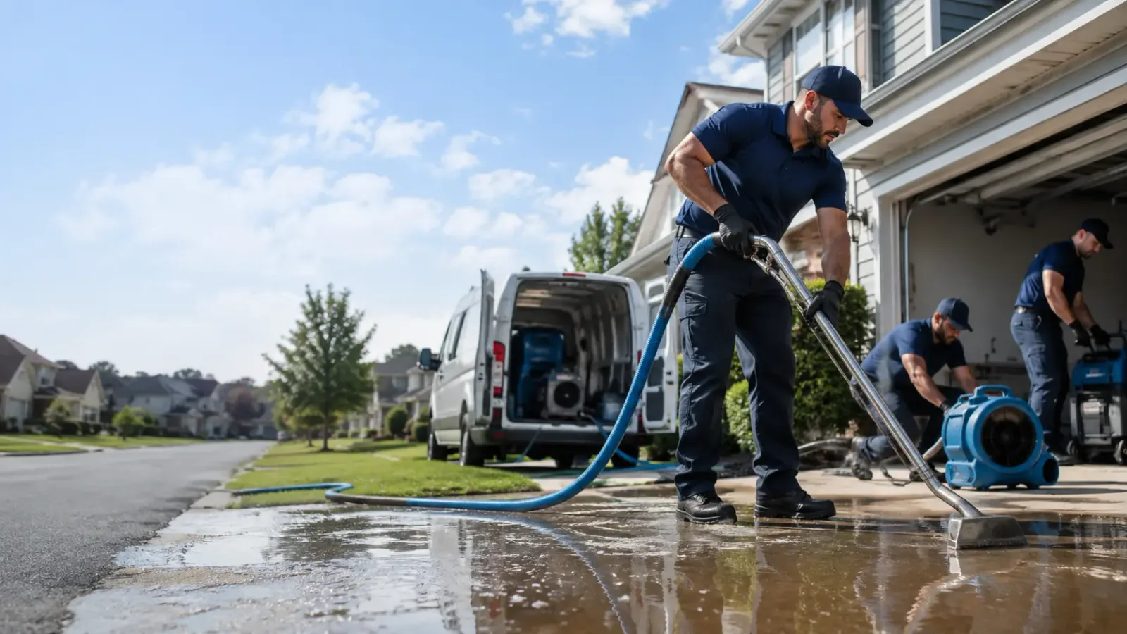 Flood Damage Restoration in Bells, TX